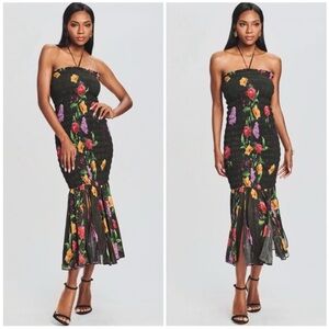 Charo Ruiz Ibiza Cala Long Dress Black Bonita